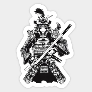 Tattoo of samurai Sticker